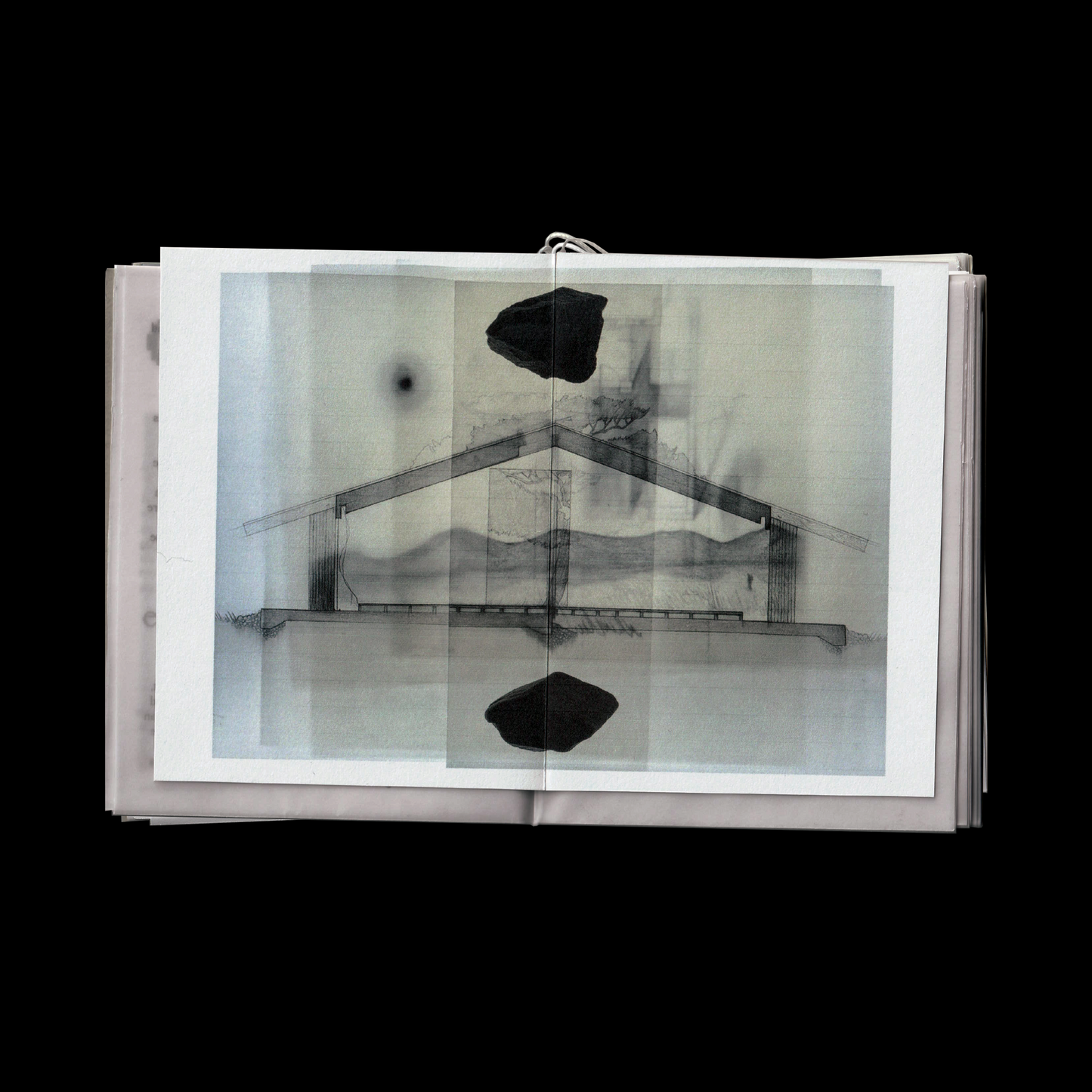 A Dwelling for Two Shadows - Book - Slab Grey