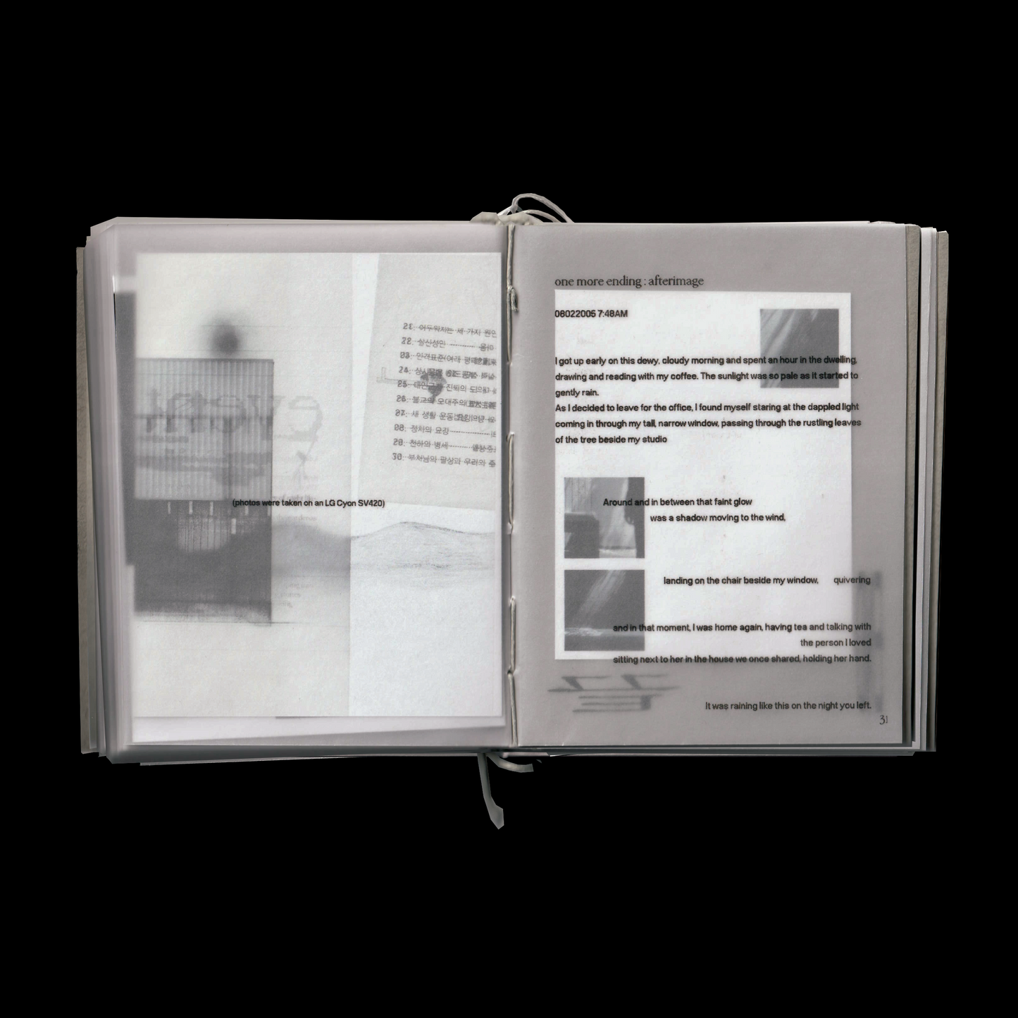 A Dwelling for Two Shadows - Book - Slab Grey
